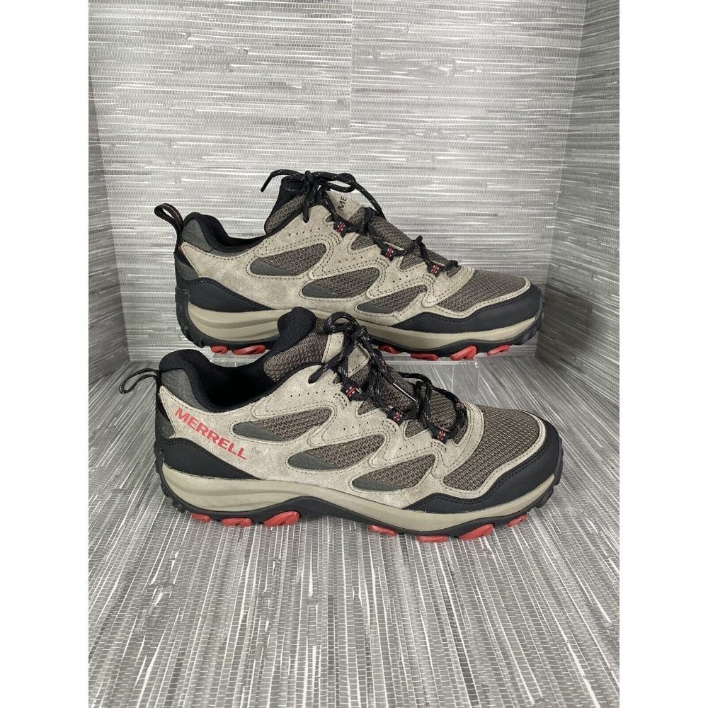 Merrell Mens West Rim Hiking Trail Shoes Low J036517 Boulder Size 13
